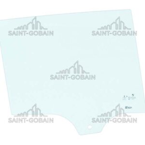 LH REAR DOOR GLASS GREY SEKURIT (1 HOLE)